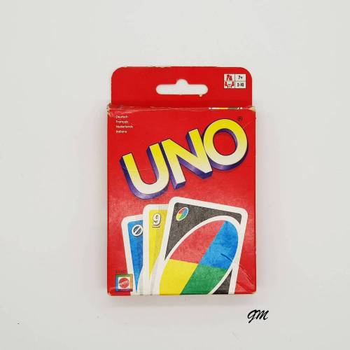 vintage, Kartenspiel, Spiele, UNO von Mattel ab 7+ für 2-10 Spieler, gebraucht,