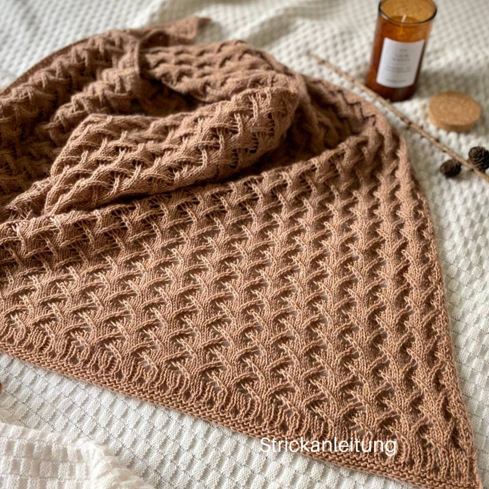 Strickanleitung Lizas Tuch Mountain Lake Bild 1