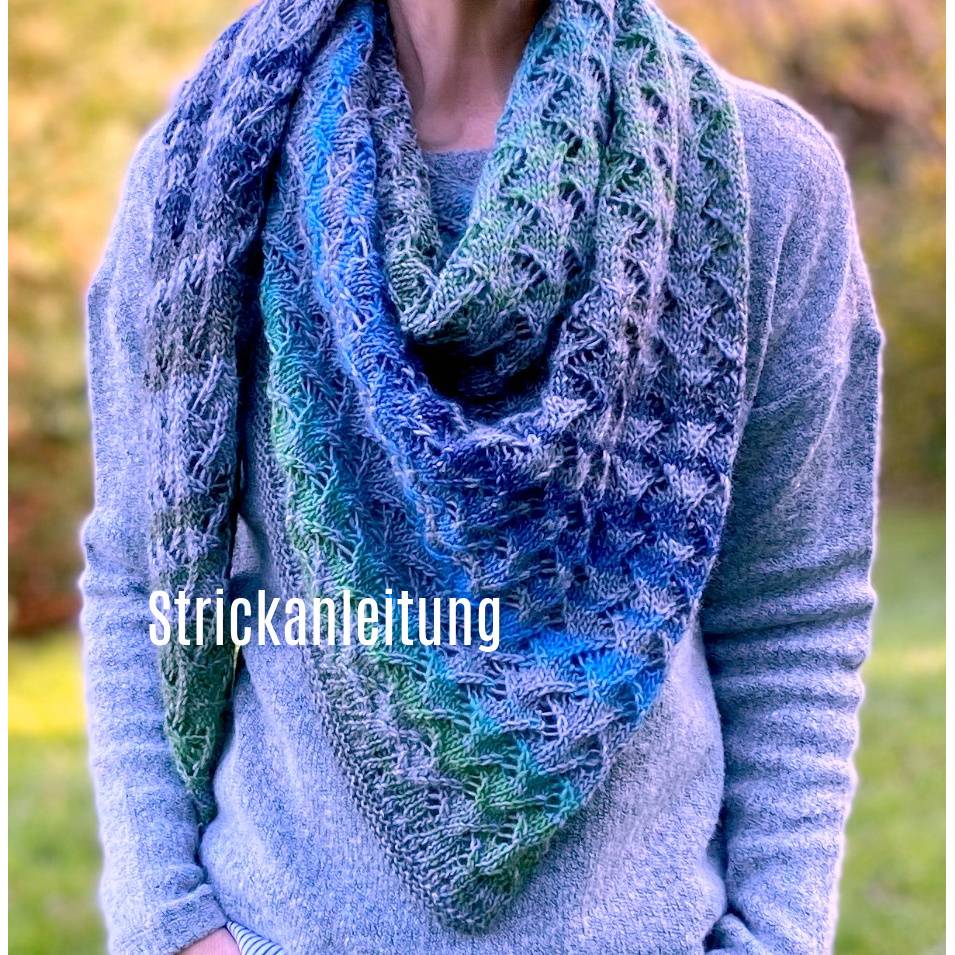 Strickanleitung Lizas Tuch Mountain Lake Bild 7
