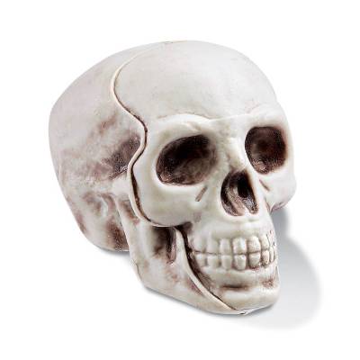 Totenkopf Deko ca. 5 cm – Skull für Halloween & Steampunk aus Kunststoff