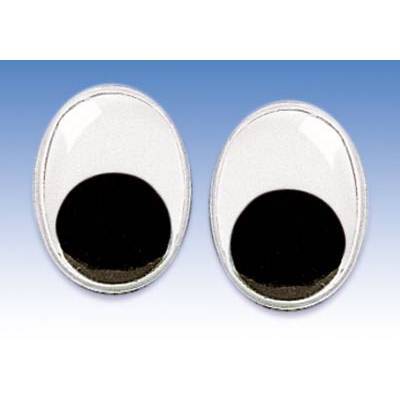 Wackelaugen 15x10 mm