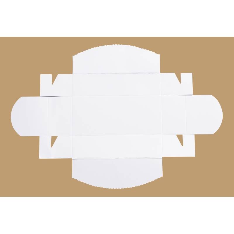 Papier-Box / Geschenkbox 150x70x40 mm - Weiß
