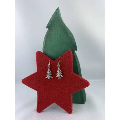 Weihnachtsbäumchen * Tannenbaum * Weihnachtsbaum-Ohrringe * Weihnachtsohrringe * Adventskalenderfüllung * Hängeohrringe