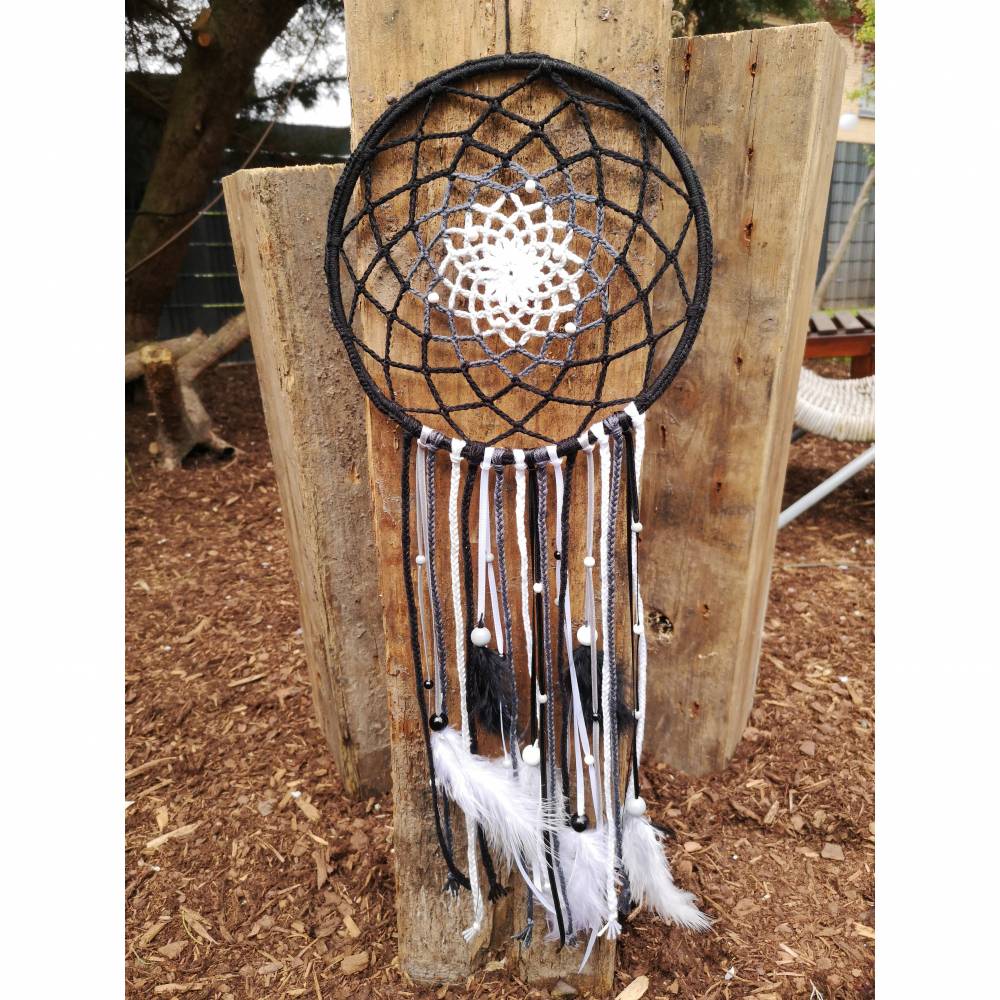 Anleitung  - Traumfänger "Babylove" gehäkelt Bild 6