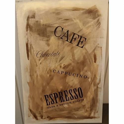 Tolles Bild im Shabby-Look auf Holz