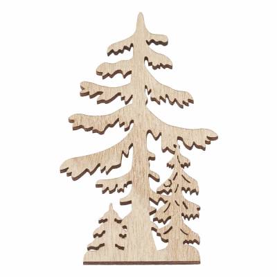 Holz-Baum-Silhouette 