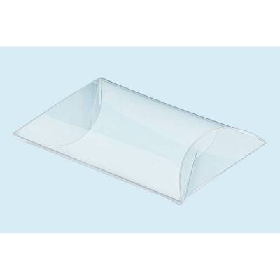 Geschenkbox / Kissenschachtel 6x8 cm - transparent