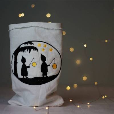Stickdatei Laternenkinder