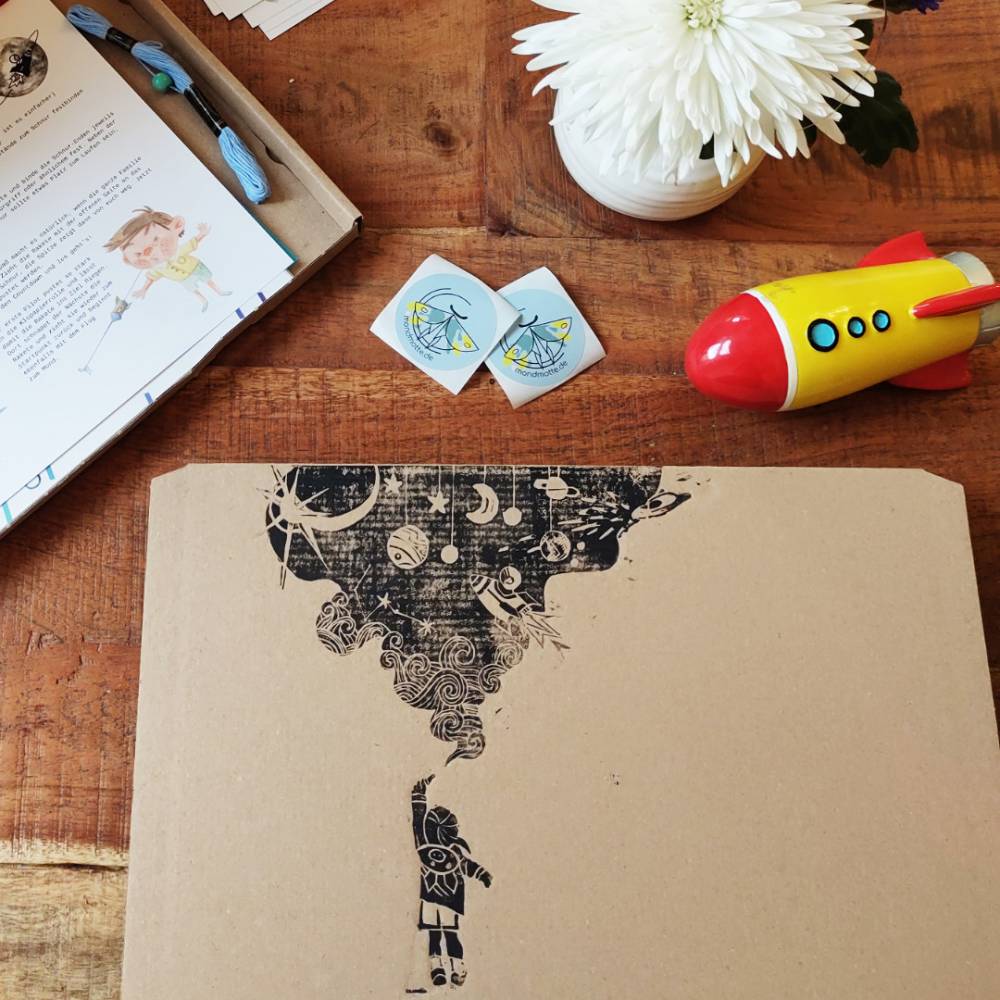 Weltall Bastelbox Bild 3