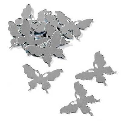 Zierspiegel Schmetterling mit Klebepunkt