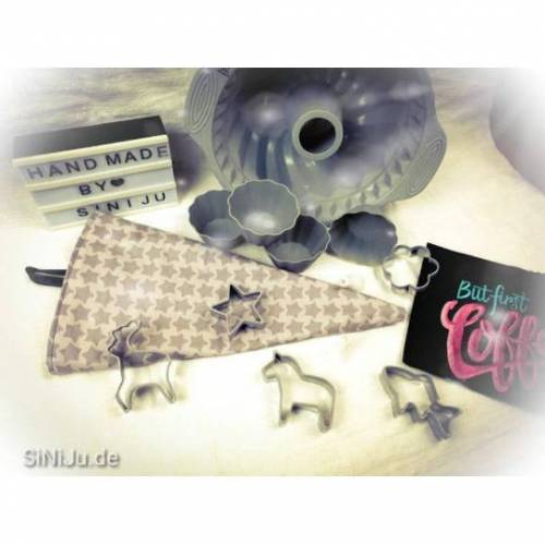 Spritzbeutel wiederverwendbar, waschmaschinenfest Staaars