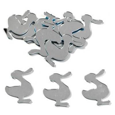 Zierspiegel Ente mit Klebepunkt