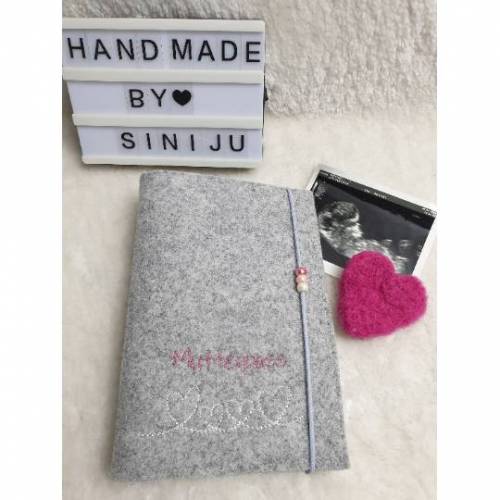 Mutterpasshülle, Mutterpass Hülle personalisiert, Hülle Namen, Schutzhülle Etui, Geschenk für Schwangere