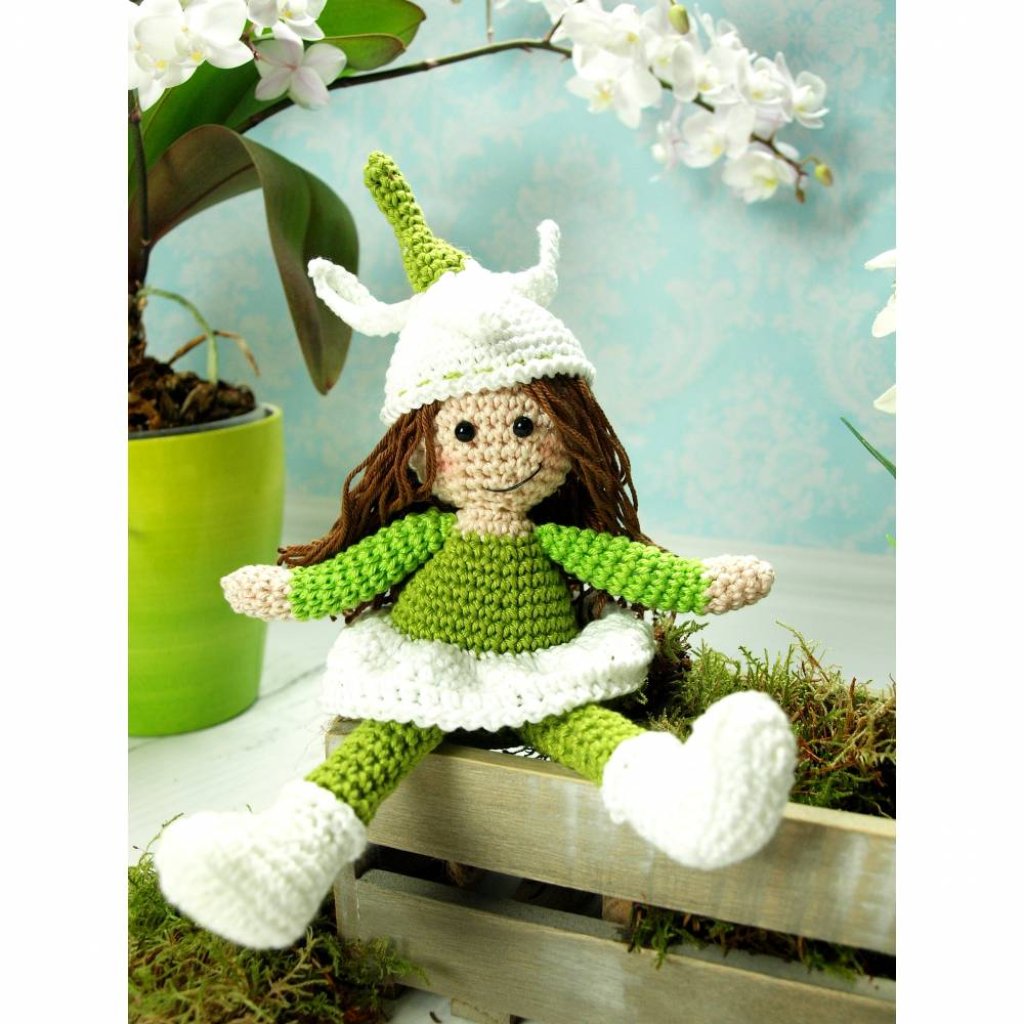 Häkelanleitung Miss Schneeglöckchen - PDF Datei Bild 3