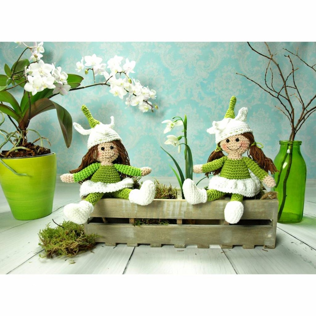 Häkelanleitung Miss Schneeglöckchen - PDF Datei Bild 4