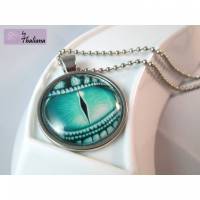 türkise Kette Drachenbegleiterin "Pure" Drache