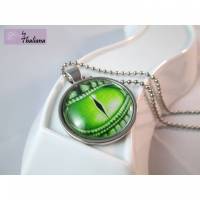 grüne DrachenKette Drachenbegleiterin "Pure" Grün