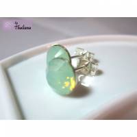 MINZWASSER opal Ohrstecker Funkeln mintgrün