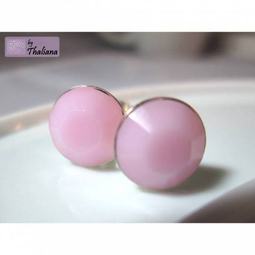 tolle ROSA Ohrstecker Funkeln candy rosa