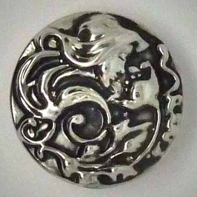 Druckknopf für Druckknopfarmband, Jugendstil, 20mm