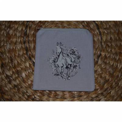 Kramtasche Schminktasche kleines Täschchen Pferd