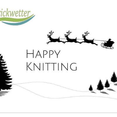 Geschenkgutschein für den Einkauf bei Strickwetter