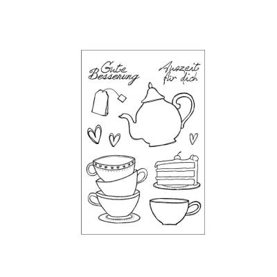 Stempelset Tee Kaffee