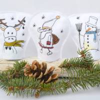 Stickdatei LED Cover Winter 1 Türchen