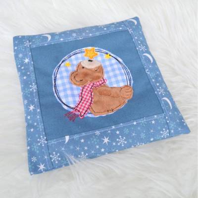 Stickdatei doodle Bär mit Stern 2 Türchen