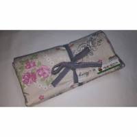 Kleine Schmuckrolle zum Valentinstag, Schmucketui, Schmucktasche, Schmuckaufbewahrung