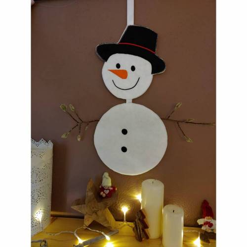 Schneemann XL ITH Stickdatei Paket 3 Größen ab 10x10 In the hoop