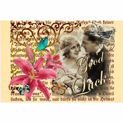 Postkarte Vintage Variante 8