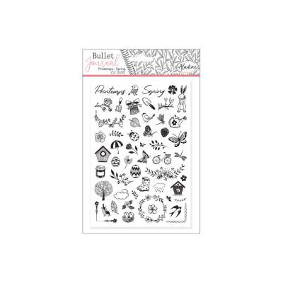 STAMPO Bullet Journal Frühling Stempelset
