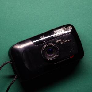 Canon Prima Mini Date | 35mm-Kamera | FILMTESTED | sehr guter Zustand | schwarz | Point-and-Shoot