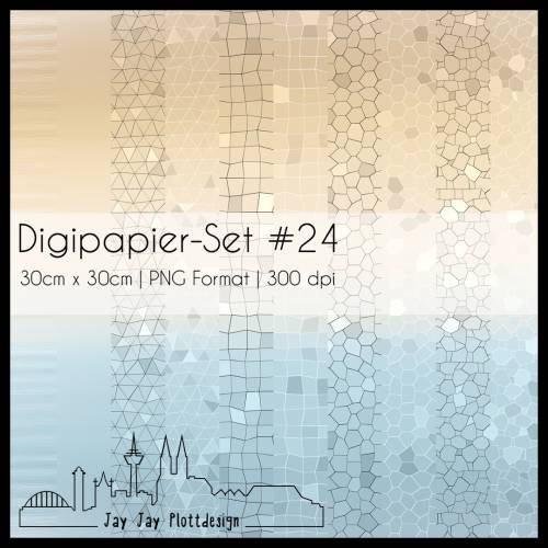 Digipapier Set #24 (hellbraun, beige, blaugrau) zum ausdrucken, plotten, scrappen, basteln und mehr