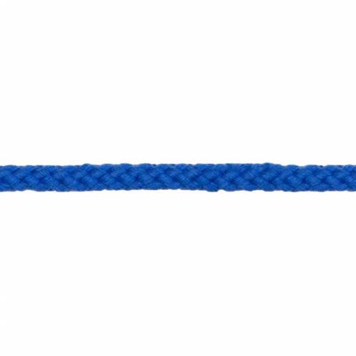Bademantelkordel 8mm royalblau Baumwolle