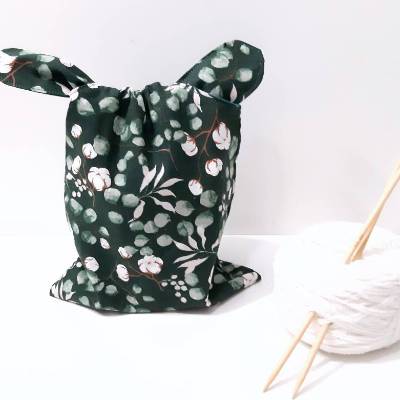 Projekttasche, Knotentasche, Stofftasche