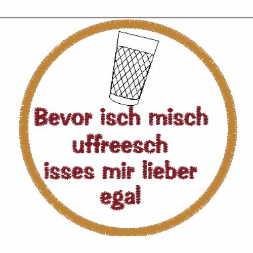 Untersetzer Set Hessisch (6 Sprüche + Bild Untersetzer) ITH