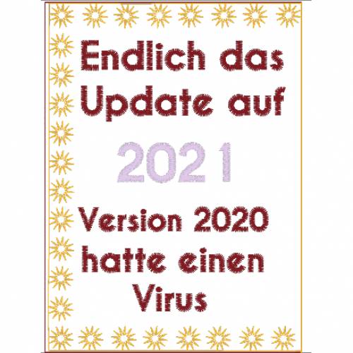 Stickdatei MugRug