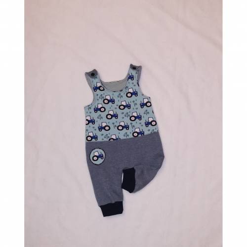 Strampler /Latzhose in den Gr. 50/56 bis 86/92 aus  Sweat