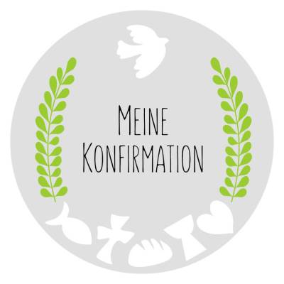 Kerzendeko zur Konfirmation