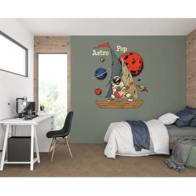 Top Wandtattoo Astro Pop konturgeschnitten in 5 Größen ab 40 cm B x 50 cm H