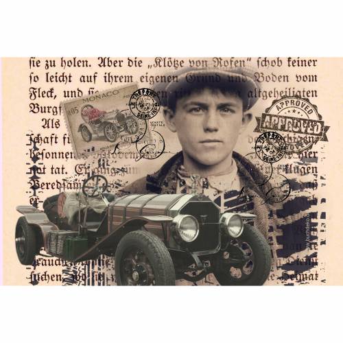 Postkarte Vintage Variante 7