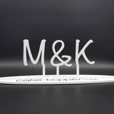 Buchstaben Hochzeitstorte Schrift 24