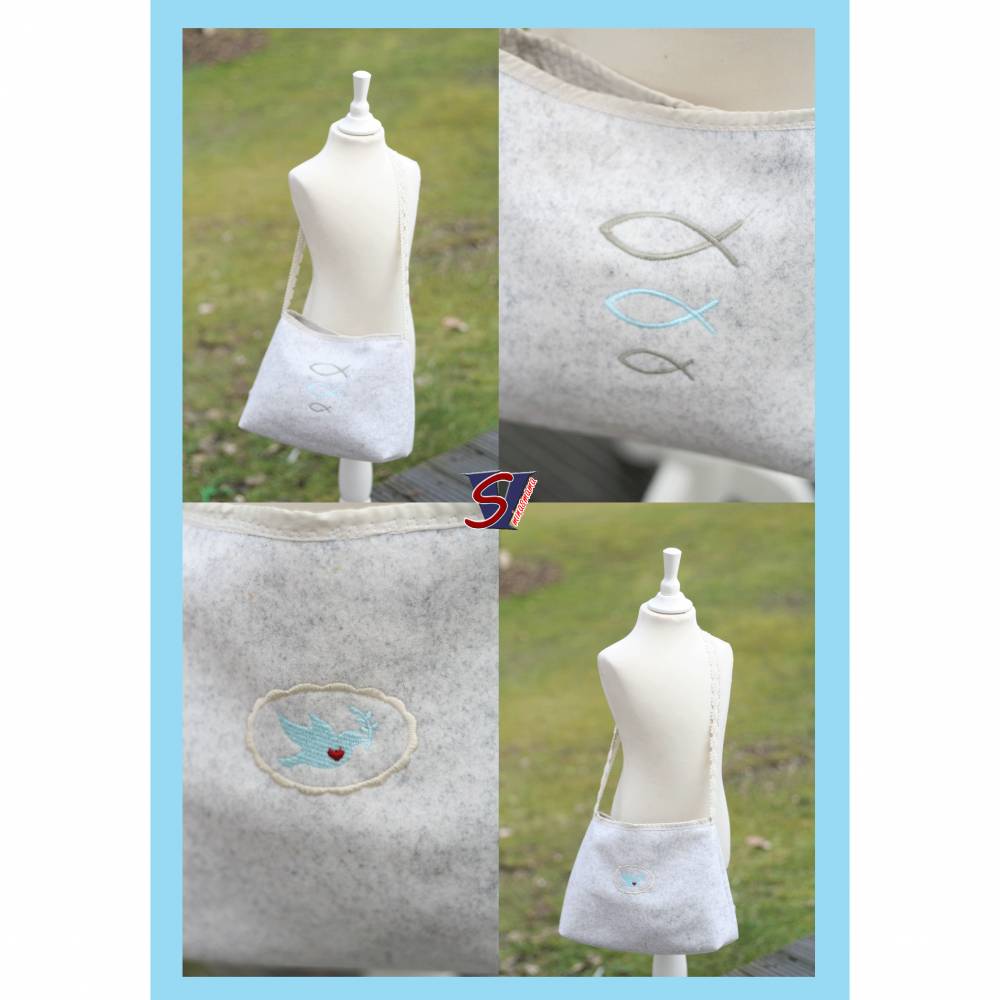 Regenbogen & Taube-Button Stickdateien für den 10x10-Rahmen Bild 6