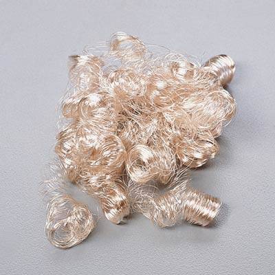 20 g Flowerhair, lockig silber