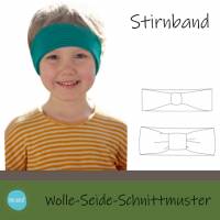 Stirnband Schnittmuster für Wolle-Seide Stoffe