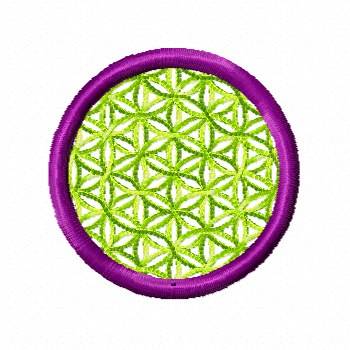 Blume des Lebens 5x5, Stickdateien für den 10x10-Rahmen Bild 3