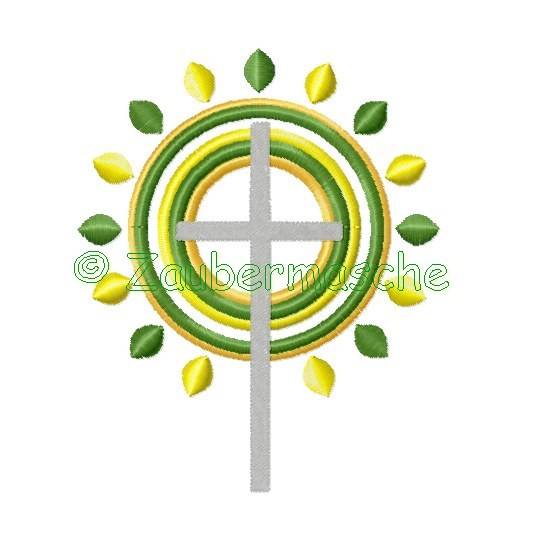 Kreuze Stickdatei für den 10x10-Rahmen Bild 4