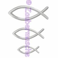 Fische Stickdatei für den 10x10-Rahmen